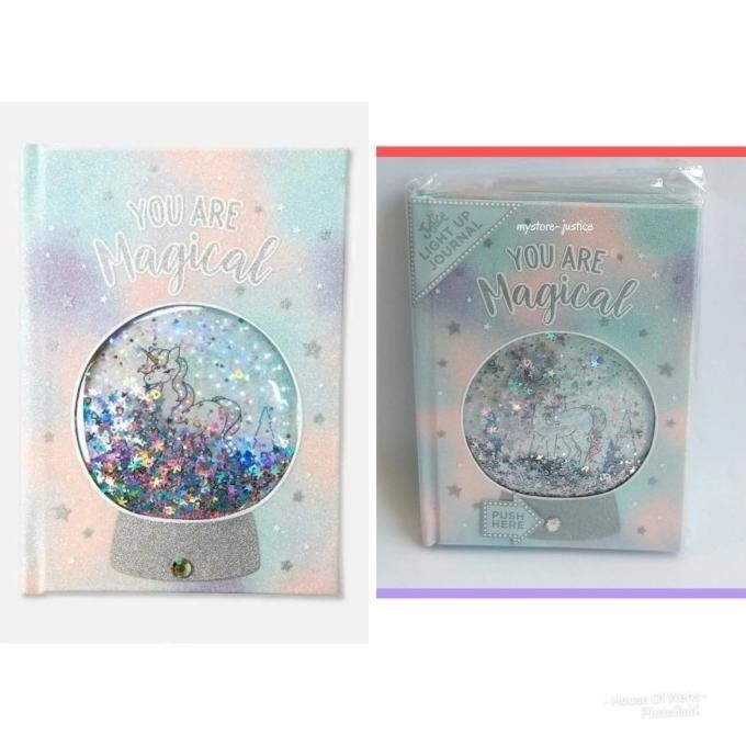 

Terlaris Justice Magical Light Journal Diary Original Unicorn Original
