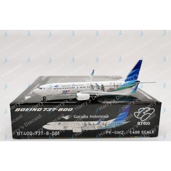 1/400 B737-800 Garuda Indonesia - Cinta Indonesia by JC Wings
