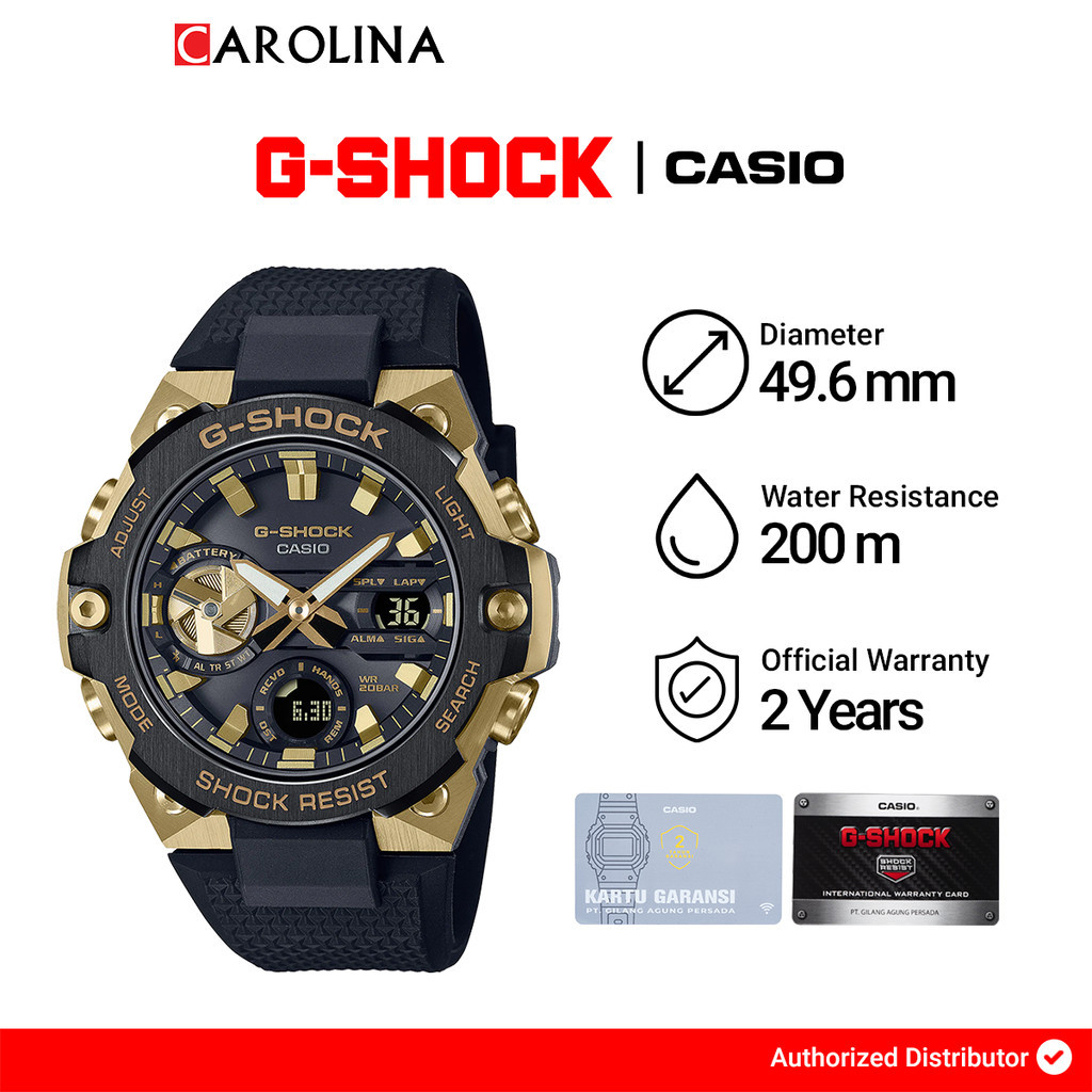 Jam Tangan Casio G-SHOCK GST-B400GB-1A9 Pria