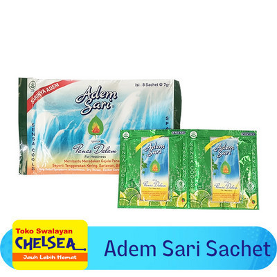 

Adem Sari Sachet isi 24 sachet/ minuman panas dalam/ ademsari herbal/ jeruk nipis