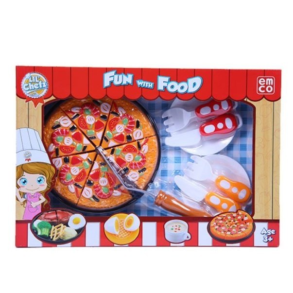 

Emco - Lil Chefz Food Box Set (Medium) Pizza