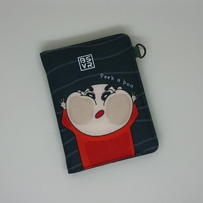 

dompet kartu kain simpel model lipat 8 slot kartu card wallet B83