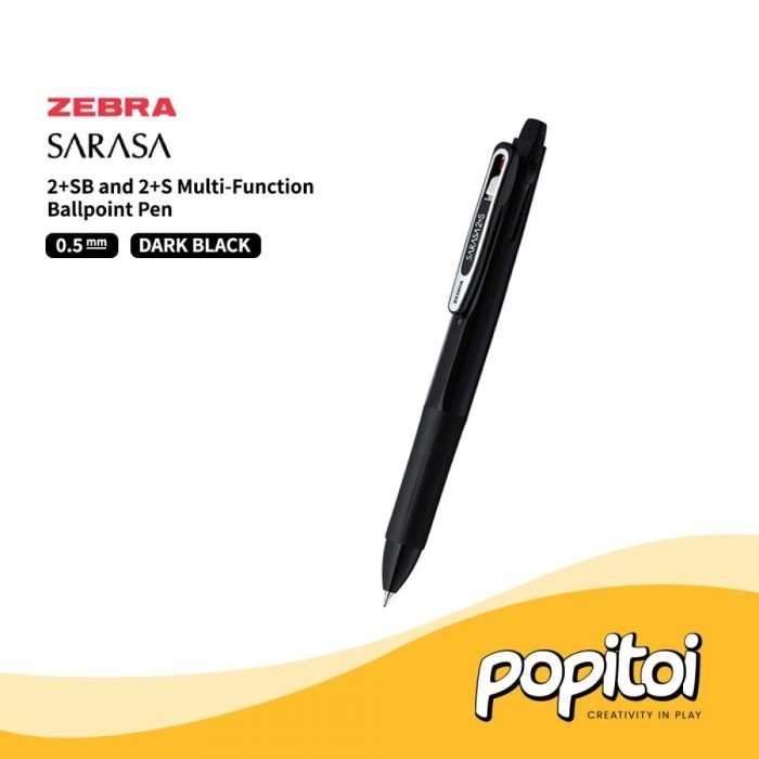 

Andma Zebra Sarasa 2+SB and 2+S Multi-Function Ballpoint Pen 0.5 mm 2S 2SB