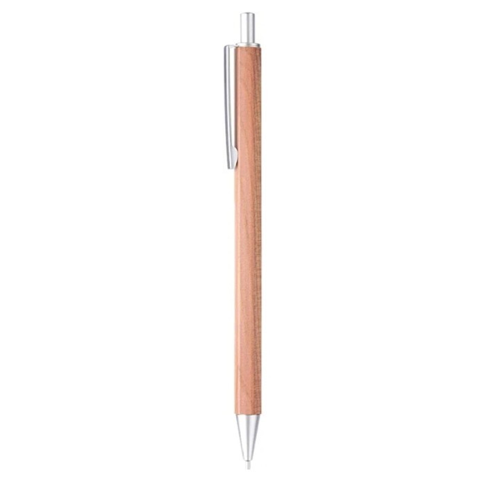 

Andma Pensil Mekanik Muji Wooden Mechanical Pencil 0.5