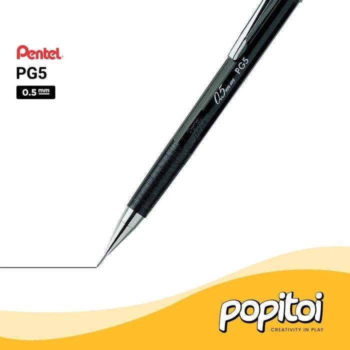 

Andma Pentel PG5-AD Mechanical Pencil 0.5 mm Pensil Mekanik