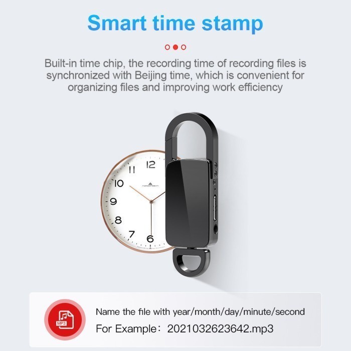 Mini Tersembunyi Voice Recorder /Alat Sadap Penyadap Suara Mini