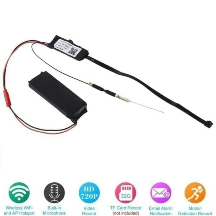 Spy Cam Kecil - Mini Wireless Spy Cam - Bisa Pantau Jarak Jauh