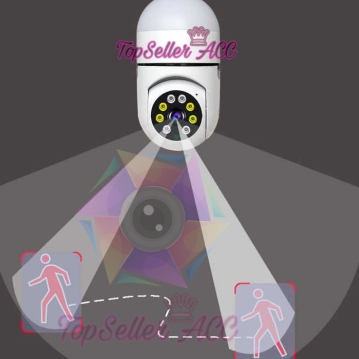 Ip Camera V380 Indoor 10Mp Wireless Cctv Colokan Listrik Mini Camera