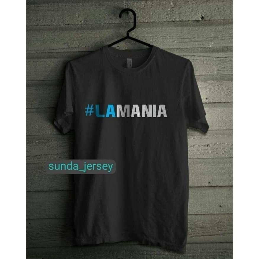 Kaos T Shirt Pria La Mania Lamongan Persela