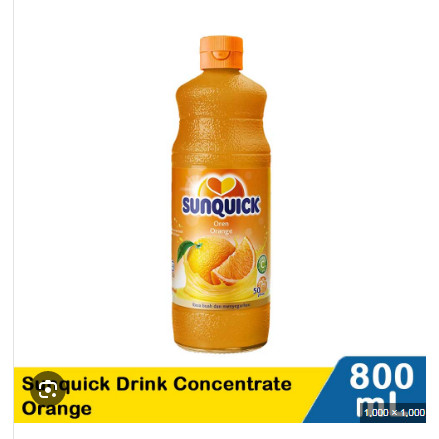 

Sunquick Orange Sirup Botol Besar Original