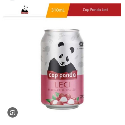 

Cap Panda Leci Original