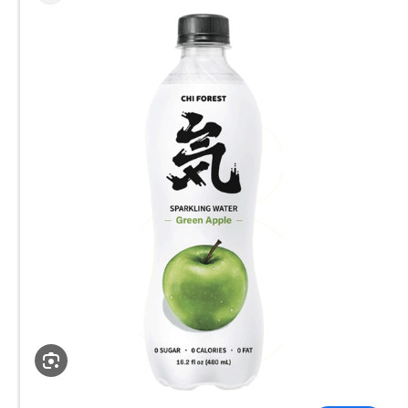 

Chi Forest Sparkling Water Green Apple Air Soda Original