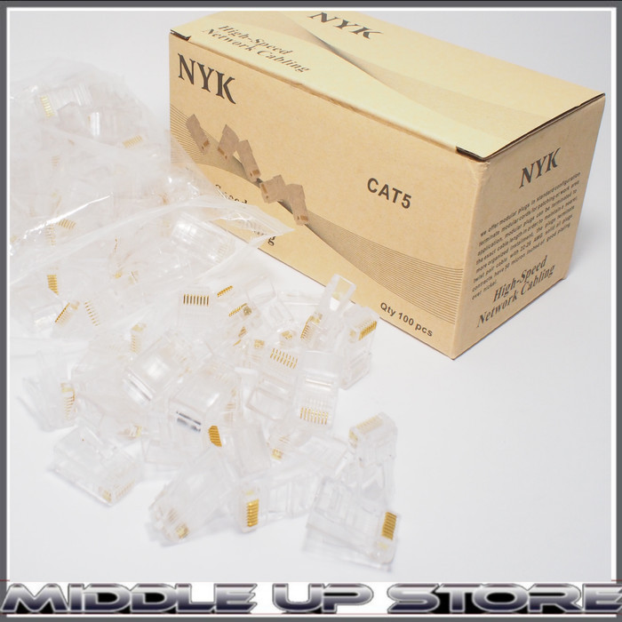 RJ 45 CAT 5E NYK connector rj 45 cat 5