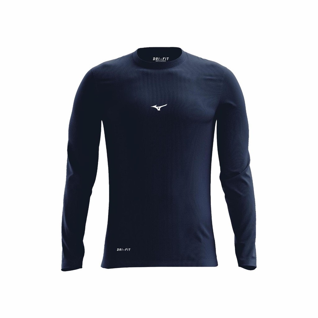 LENGAN PANJANG kaos gym fitnes pria training running olahraga fitness