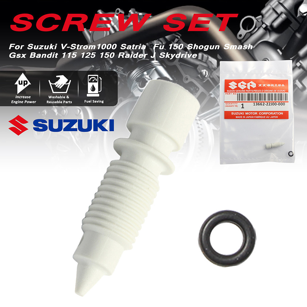 Baut Stelan udara Throttle body Langsam karburator  fi new Nex II Satria Fu 150 shogun smash gsx ban