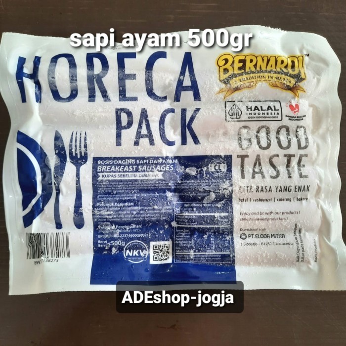 

&<&<&<&] sosis sapi bernardi horeca pack 500 gr