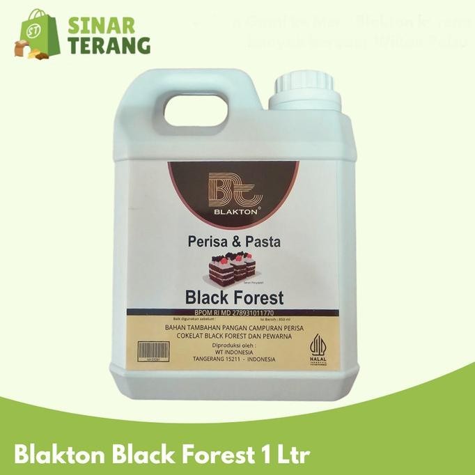 

PASTA COKLAT BLAKTON BF 1L / Black Forest besar 1 Liter / 1 KG