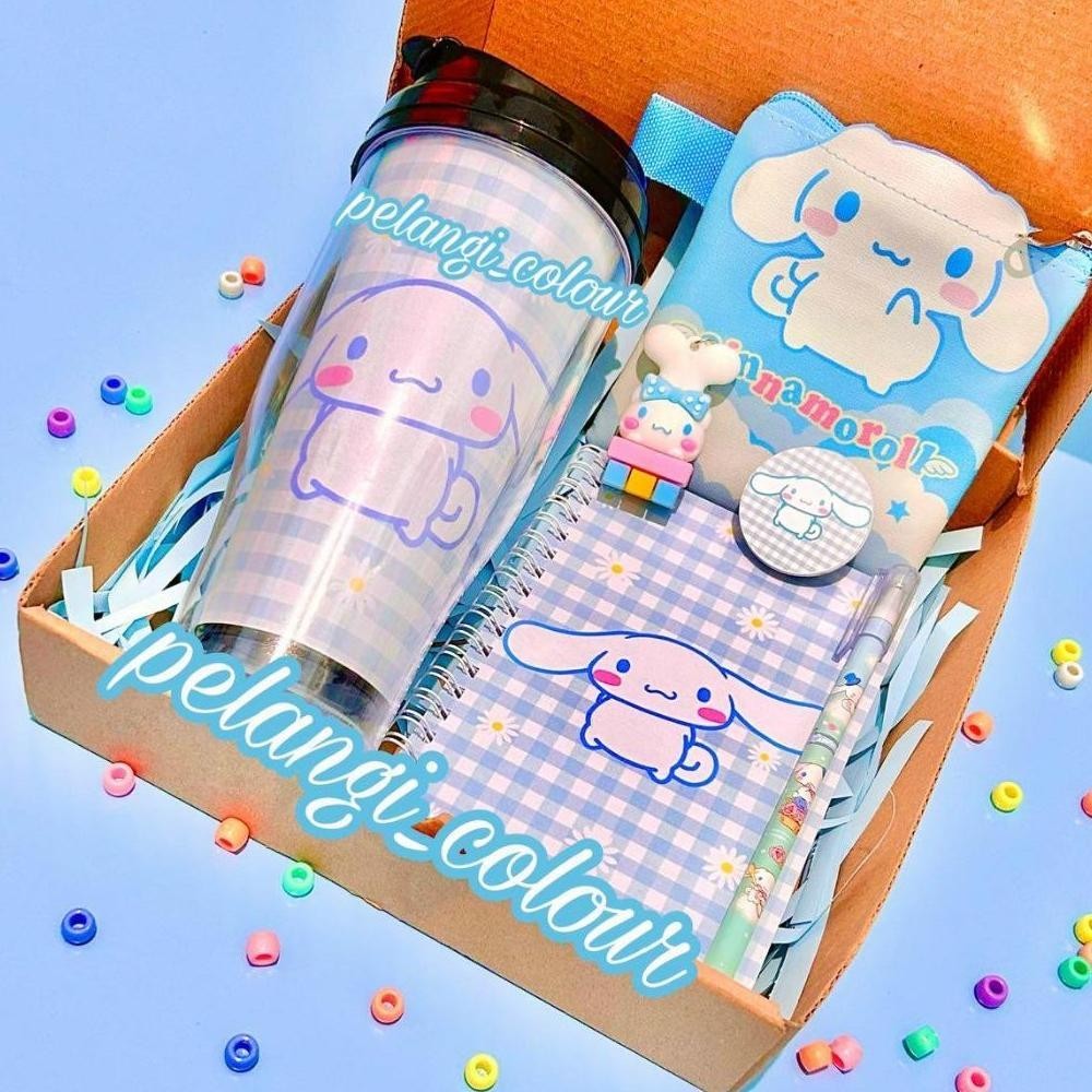 

NEW - Hampers cinnamoroll / Paket Box Cinnamoroll / Paket Kado Cinnamoroll TERLARIS