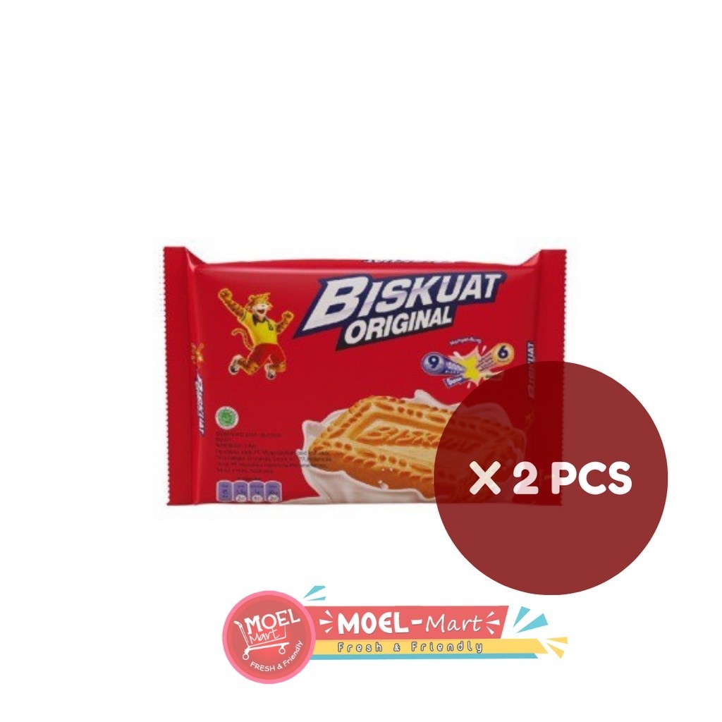 

BISKUAT Original Energi Susu 2pcs x 140gr