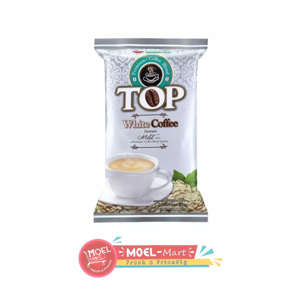

TOP White Coffee Pack 10 Sachet x 21gr