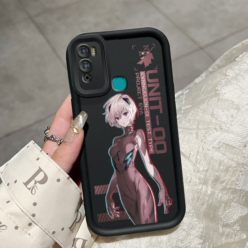 Casing Hp Infinix Hot 11 Play Hot 10 Play Hot 9 Play Case casing HP lembut baru Model Evangelion War