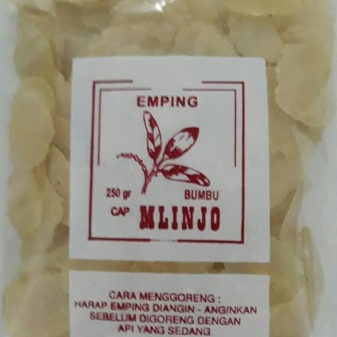 

Emping Asli Semarang siap goreng cap bumbu Mlinjo SM88