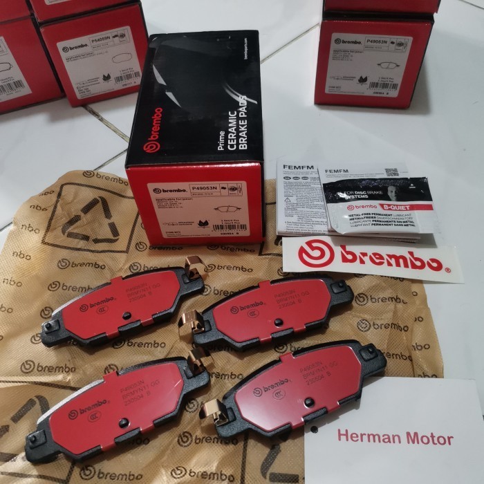 Kampas Rem Belakang Brembo Mazda Cx5 Cx-5 Epb (Sudah Epb) Original Original