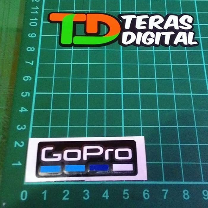 

TERLARIS Cutting Sticker Gopro Kecil 5CM