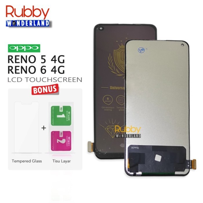 LCD + Touchscreen Oppo Reno 5 4G / Reno 6 4G Original Bergaransi