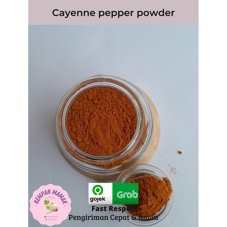 Cayenne Pepper Powder 1Kg / Cabe Bubuk Super Pedas / Cabe Rawit Bubuk
