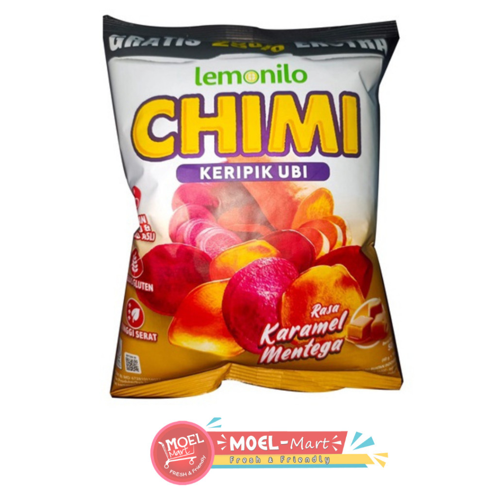 

LEMONILO CHIMI KERIPIK UBI KARAMEL 50 GR