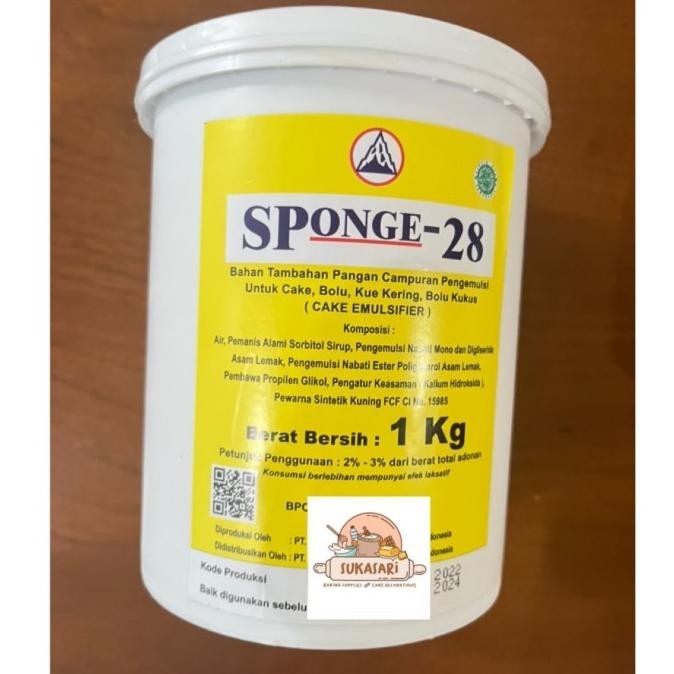 

Sponge 28 SP Pelembut kue cake emulsifier Sponge28 Sponge-28