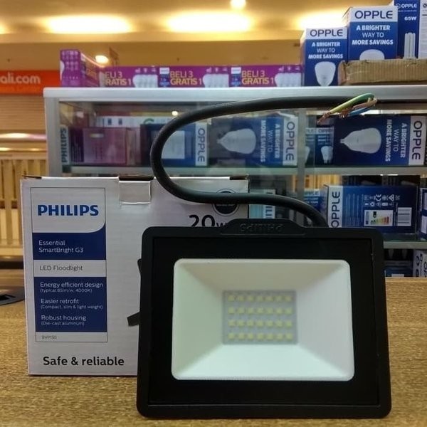 Lampu Led Sorot 20W 20 W Philips Sorot Led Tembak Outdoor 20 Watt