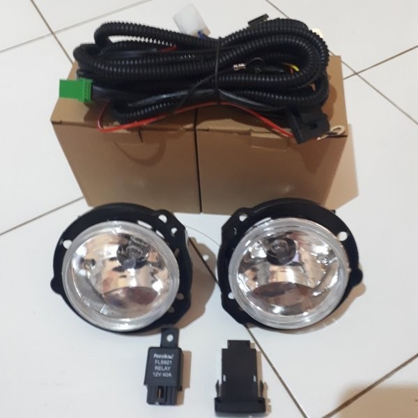 Paket Komplit Lamp Bemper Depan Lampu Foglam Toyota Allnew Avanza - Dan Allnew Xenia 2012 - 2018