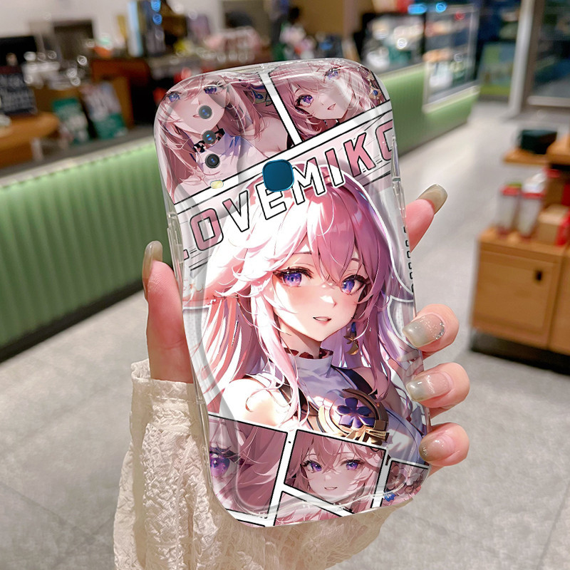 Casing Hp VIVO Y12 Y15 Y17 Y27 Y35+ 5G Y3 Y3s 2020 Y12i Case casing delapan lipat Divine Son pola HP