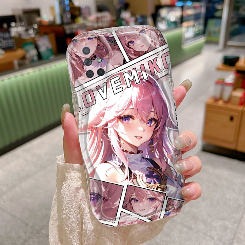 Casing Hp Samsung Galaxy A71 A72 4G A72 5G Case casing delapan lipat Divine Son pola HP ponsel trend