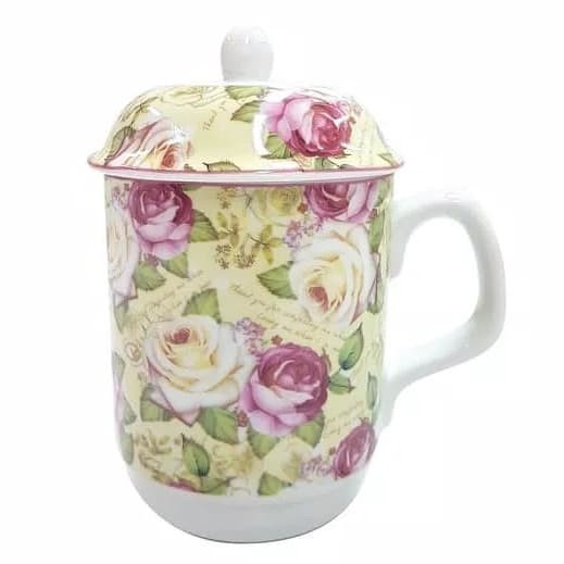 Mug + Tutup Vicenza Ya66