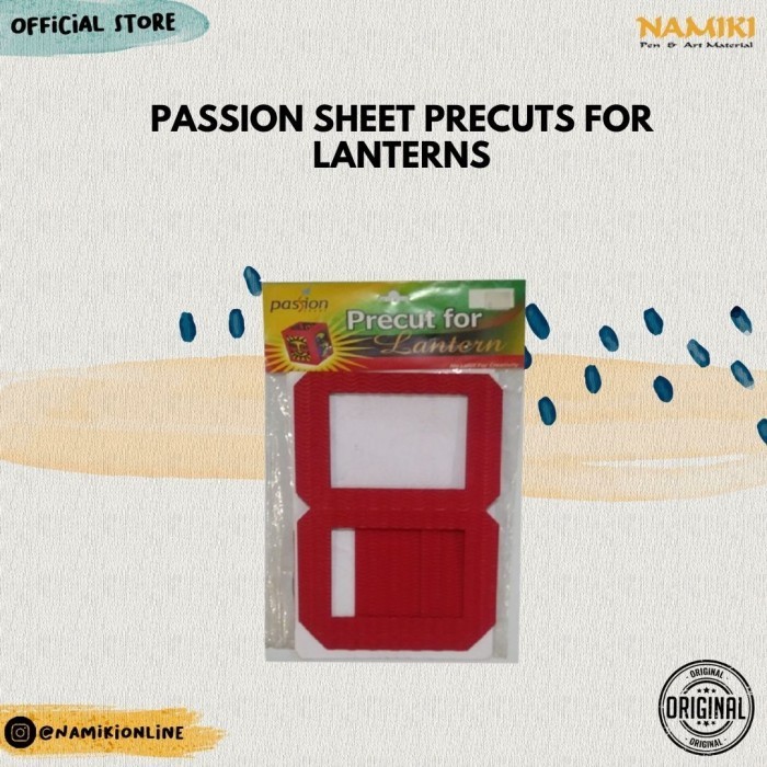 

Passion Sheet Precuts for Lanterns - green