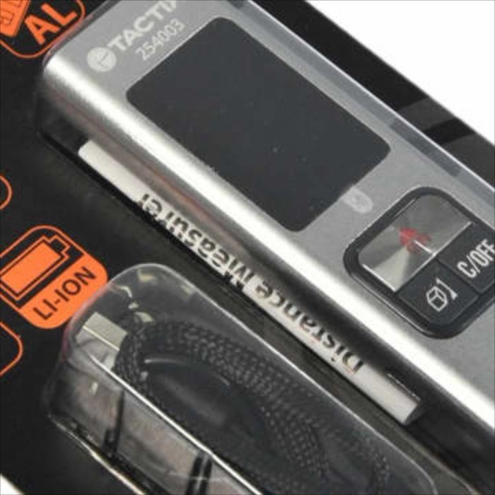 Tactix Meteran Laser Digital 40 Mtr - Alat Pengukur Presisi untuk Proyek Anda