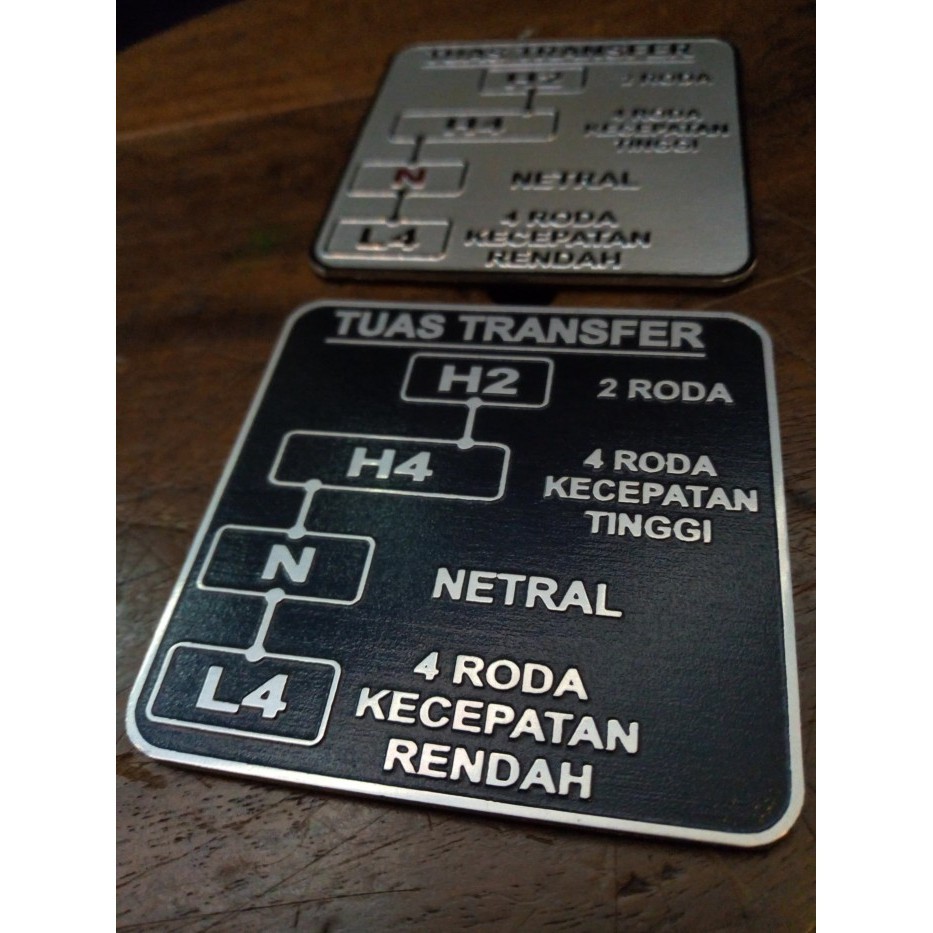 Emblem Tc Jimny Jangkrik/ Lj80 Emboss & Bahan Plat