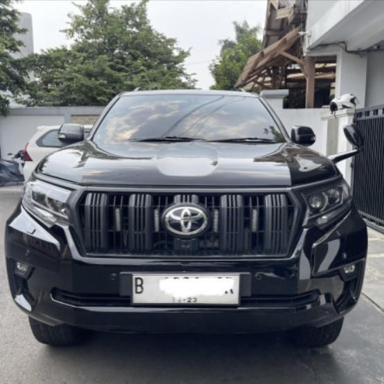 Logo Toyota New Prado Glass Look Depan Belakang Steer