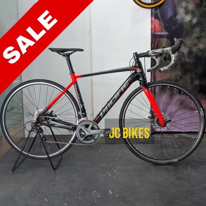 Sepeda Balap Roadbike Pacific Factor 3.0 Claris Alloy Fork Carbon