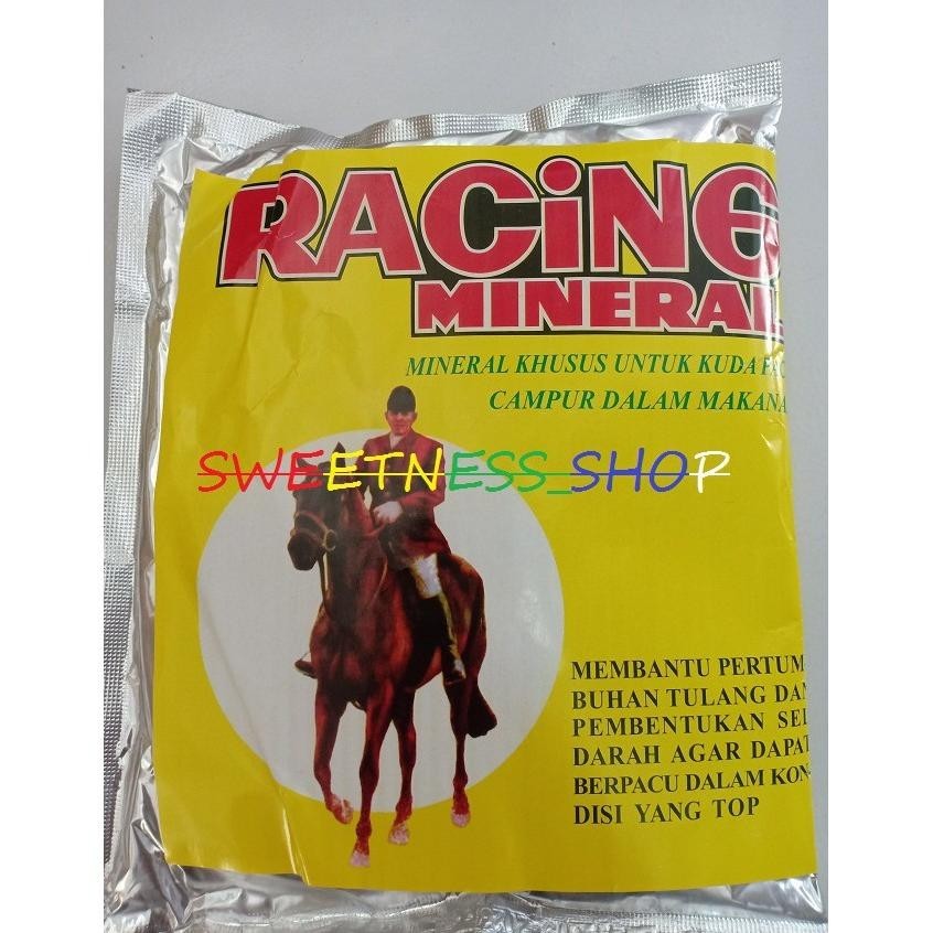 

RACING MINERAL ( MINERAL UNTUK KUDA PACU ) 500GR RO42