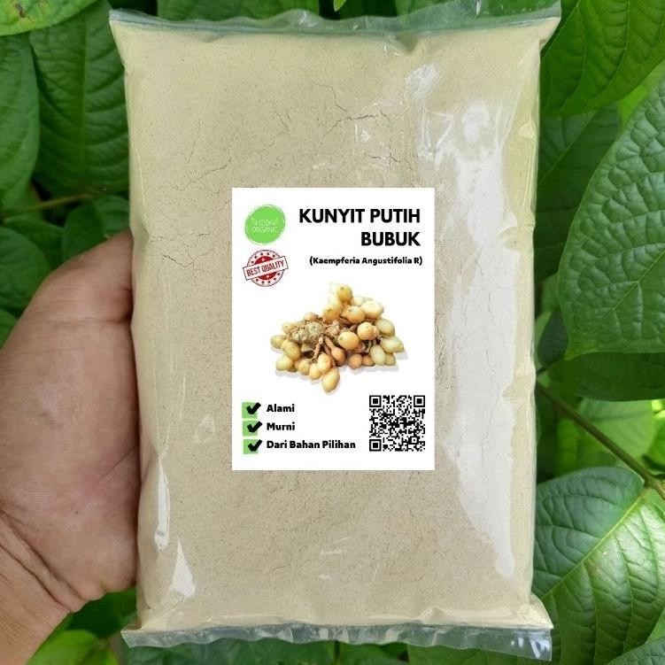 

POWDER SERBUK BUBUK KUNYIT PUTIH ISI 500 GRAM TEMU GOMBYOK KUNCI PEPET RAPET RO43