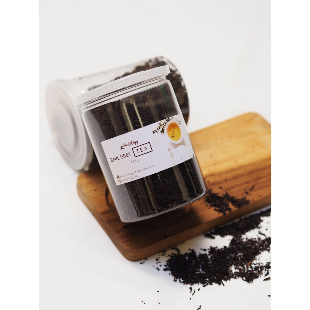 

Daun Teh Earl Grey Premium (Toples) 125gr - Earl Grey Tea / Teh Hitam Bergamot