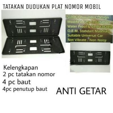 Murah neet tatakan dudukan plat nomor mobil avanza xenia grand innova wuling Ayo Order