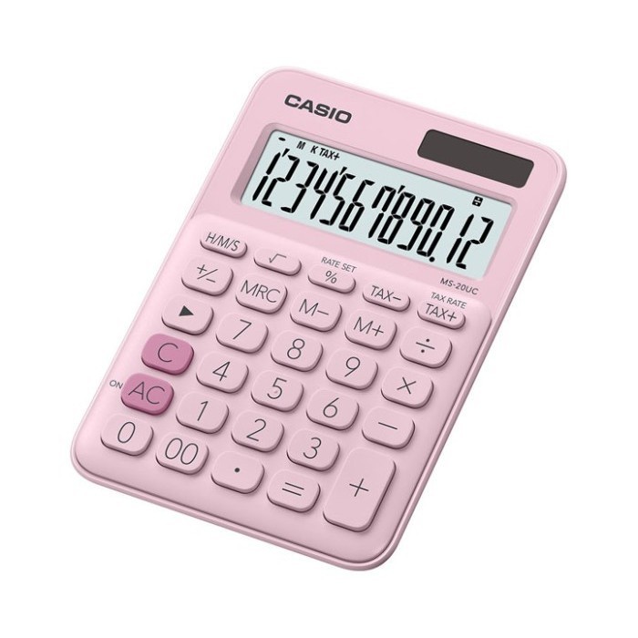 

Kalkulator My Style Casio Ms-20Uc Colorful Series Calculator 20 Uc