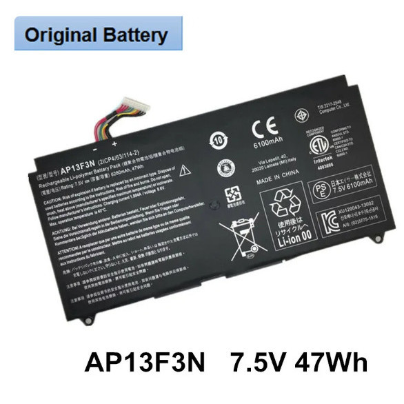Ready Stock Baterai Acer Aspire S7 392 Ap13F3N