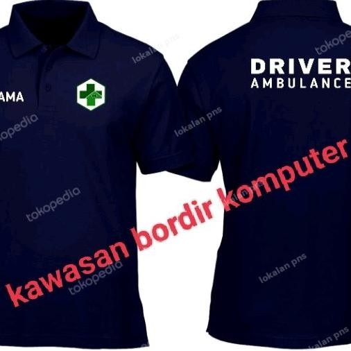 Seragam Driver Ambulance Kaos Driver Ambulance Pdh Driver Ambulance