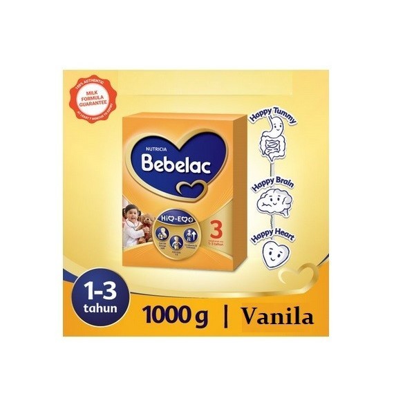 Susu Balita Bebelac 3 Vanila 1000Gr